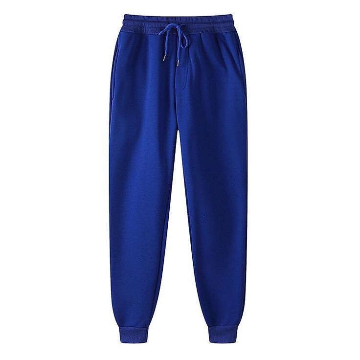 Blue Hoodie and Sweatpants