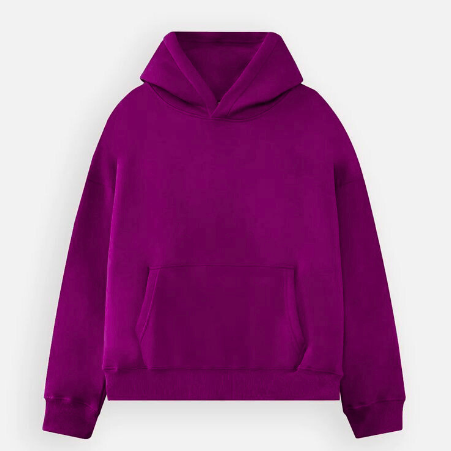 Purple Hoodie and Sweatpants