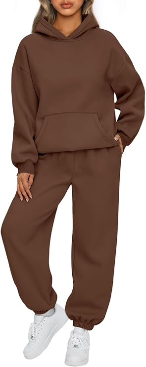 Brown Hoodie & Sweatpants