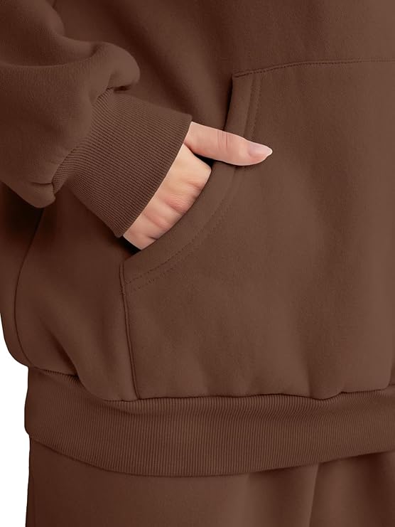 Brown Hoodie & Sweatpants
