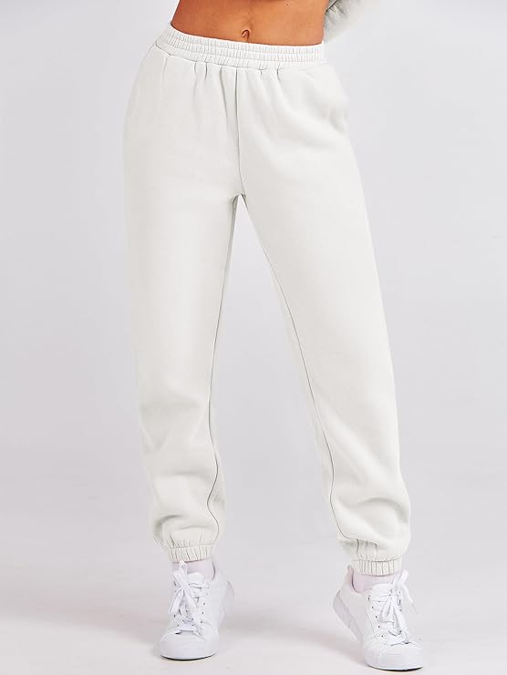 Cream White Hoodie & Sweatpants