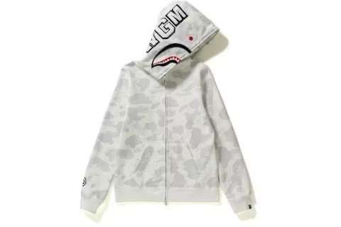 White Camouflage Hoodie