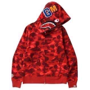 Red Camouflage Hoodie