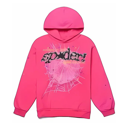 Pink Sp5der Hoodie