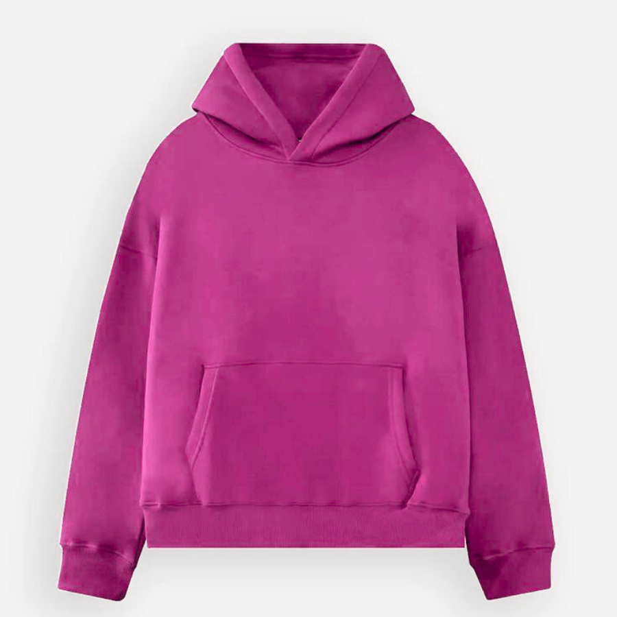 Dark Pink Hoodie & Sweatpants